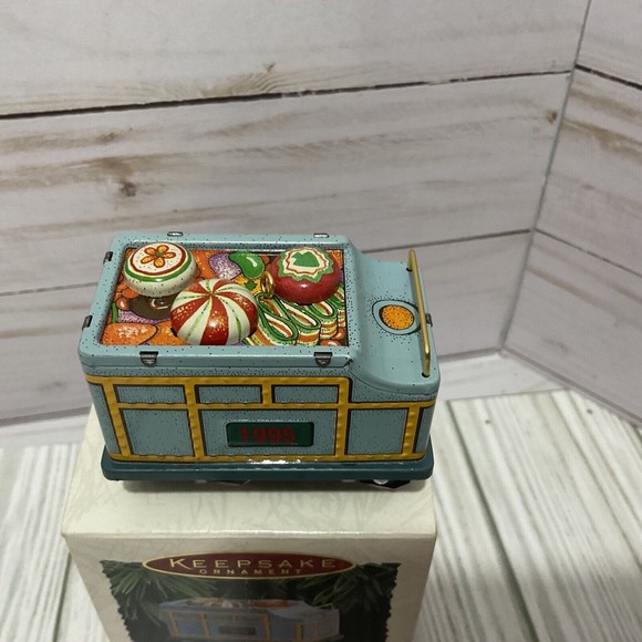 Hallmark Keepsake Yuletide Central Train- Pressed Tin #2 #3 #4 #5 - Picture 14 of 16